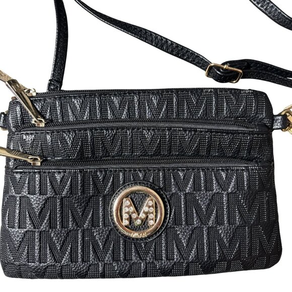 MKF Collection Crossbody Bag With Adjustable Strap Multiple Compartments Women - Picture 2 of 8